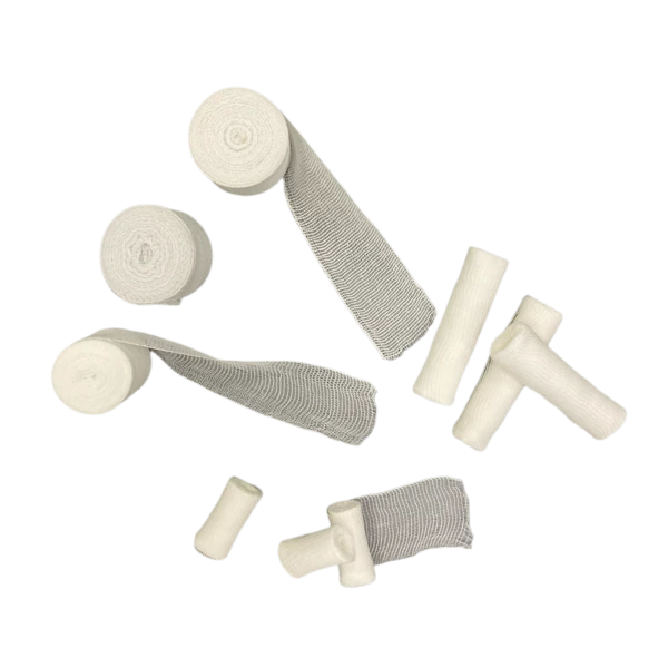 Absorbent woven gauze bandage